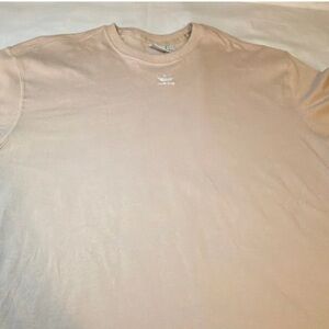 adidas Men's Tan Short Sleeve Tee